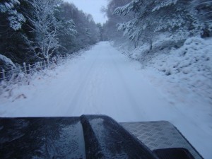 Is there a better way to view the snowy road ahead?